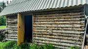 Бревенчатый домик с баней на участке 15 соток ИЖС в Печорском районе Псков
