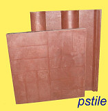 He equipment for recycle plastics and manufacture products: rome tile, pavement tile, Москва