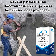 Bauberg Ремонтные безусадочный литьевой Тиксотропный смеси для бетона Душанбе