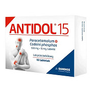 Antidol 15, 500 mg+15 mg auf Healthapo Мюнхен