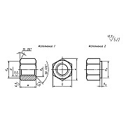Гайка ГОСТ 15521-70 Москва