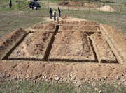 Копка траншеи под фундамент Коломна