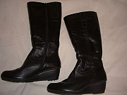 Сапоги кожаные Francesco Donni, зима 40 р Москва