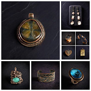 Украшения ручной работы из меди, латуни, натуральных камней доставка из г.Волгоград