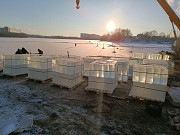 Лед, блоки льда для скульптур, лед строительный Москва