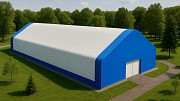 Строительство ангара для любых целей под ключ за 14 дней доставка из г.Алматы