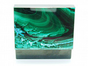 Малахит с Хризоколлой - Коллекционная Шкатулка доставка из г.Москва