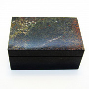 Динозавр - Коллекционная Шкатулка из окаменевшей кости - камня Динобон доставка из г.Москва