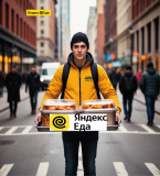 Курьер-партнер сервиса Яндекс. Еда Липецк