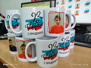 Кружки футболки с лого Визитки Баннер Владивосток