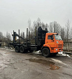 Камаз 43118 с манипулятором Велмаш Вм8 доставка из г.Санкт-Петербург