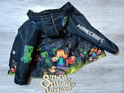 Деми куртки Майнкрафт р. 122 и 128 доставка из г.Серпухов