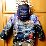 Куртка зимняя мембрана "Тачки" р. 104-110 доставка из г.Серпухов