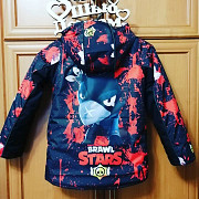 Куртка с Вороном Brawl Stars р. 116 доставка из г.Серпухов