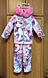 Зимний обалденный костюм Единорожки р. 116-122 доставка из г.Серпухов