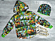 Ветровка и шапка Манкрафт р. 128 доставка из г.Серпухов