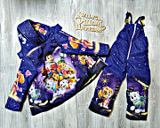 Зимний обалденный костюм Щенячий патруль р. 122 доставка из г.Серпухов
