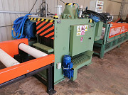 Многопильная линия для раскроя с центрирующим столом и выгрузкой досок Тбилиси