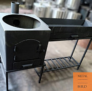 Мангалы с печью под ключ: Алматы, Талдыкорган, Конаев. Гарантия Алматы