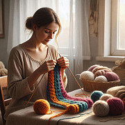 Вязальщица на спицах на дому Москва