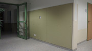 Стеновые защитные отбойники HPL для стен и коридоров, пластиковые отбойные доски для чистых комнат Москва