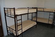 Кровати двухъярусные, односпальные, на металлокаркасе для хостелов, гостиниц, рабачих Новороссийск