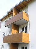 Фасадный листовой пластик для вентилируемых фасадов, фасадные архитектурные панели HPL трудногорючие Москва