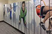 Шкафы локеры HPL для медперсонала, для отелей шкафчики HPL для спортивных раздевалок бассейнов Москва