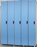 Шкафчики из пластика HPL для медперсонала и детских садов, школ. Фитнес -мебель, спортивная мебель Москва