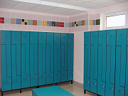 Шкафчики из пластика HPL для медперсонала и детских садов, школ. Фитнес -мебель, спортивная мебель Москва