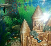 Замок для аквариума и другое Казань