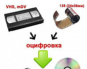Оцифровка видеокассет, фотоплёнок и слайдов почтой Зима