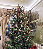 Декорирование новогодних ёлок Новосибирск
