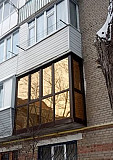 Остекление балконов и лоджий из пвх и Аl Омск