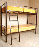 Кровати на металлокаркасе, двухъярусные, односпальные для хостелов, гостиниц, рабочих Ялта