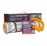 Теплый пол (электрический) без стяжки нагревательный мат НАШ ТЕПЛЫЙ ПОЛ МТТЭ-2, 5-400, 400 Вт. доставка из г.Саратов