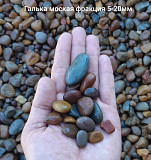 Галька морская натуральный камень для ландшафтного дизайна Тольятти