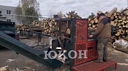 Пилоколун — комплекс для заготовки дров с подающей эстакадой бревен Харьков