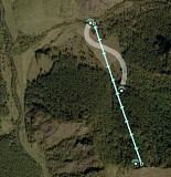 Территория (уклон) в Горном Алтае под комплекс по пантолечению с горнолыжкой у речки Белокуриха