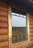 Резной деревянный наличник на окна и двери. Санкт-Петербург