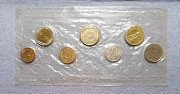 Годовой набор монет России 1992 года. ЛМД. Батайск