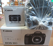 New Canon EOS 90D 4K DSLR Camera W/ 18-55mm Lens Бишкек