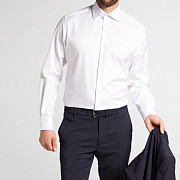 Продам мужские рубашки белые размеры по воротничку 42 - 16/1, 43 - 17 eterna excellent Германия Новосибирск
