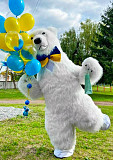Надувний костюм Білий Ведмідь. Надувной костюм Белый Медведь Киев