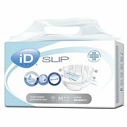 Подгузники памперсы для взрослых iD SLIP Basic Ultra, размер М, 30 штук в упаковке Москва