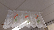 Продам красивые кружевные модели на окна и шторочки для кухни с тюльпанами Волендам