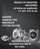 Repair of washing machines New York City